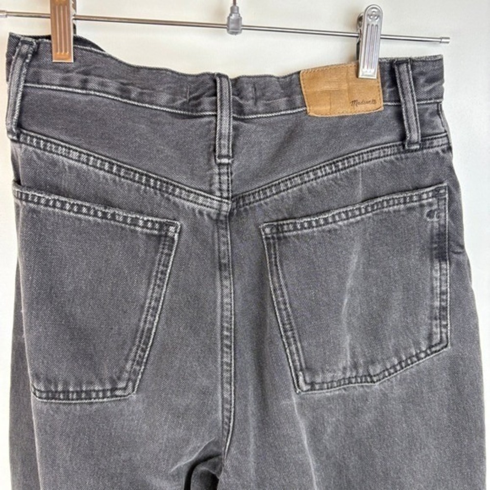Madewell Balloon Jeans Charcoal Grey High Rise Size 26 - Picture 7 of 8